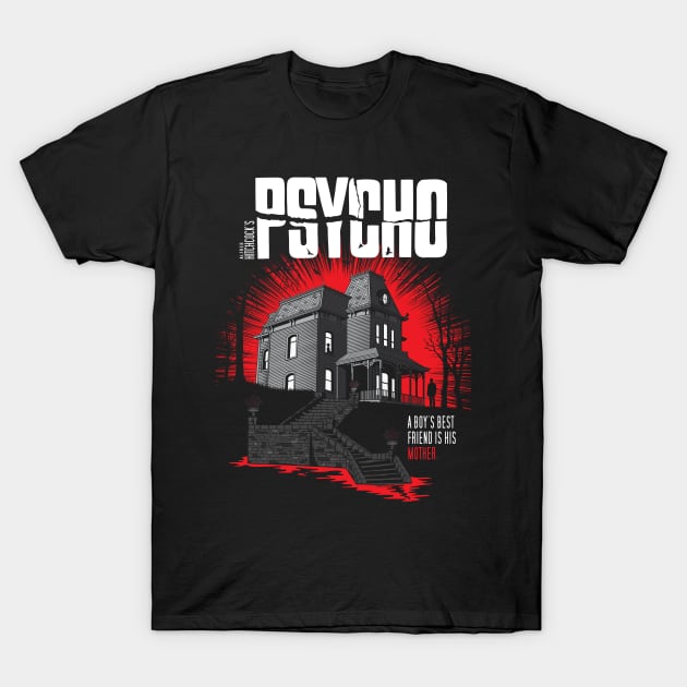 Psycho T-Shirt by OutdoorMayhem